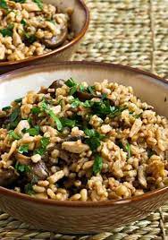 Barley with Mushrooms